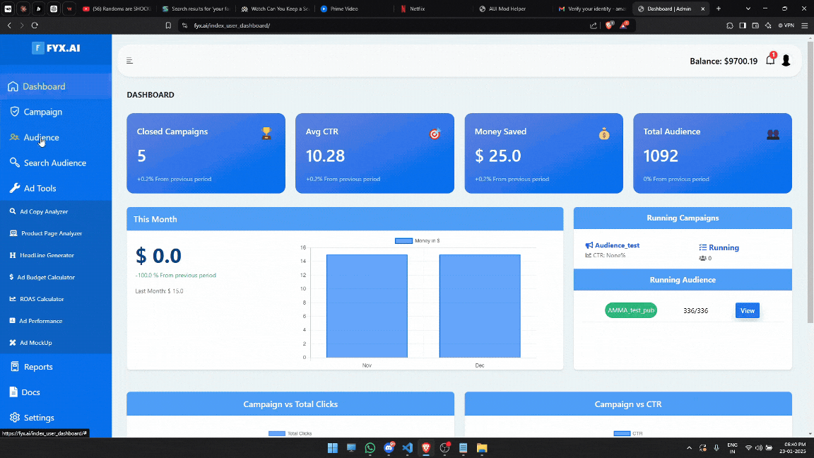 Analyze Ad Performance